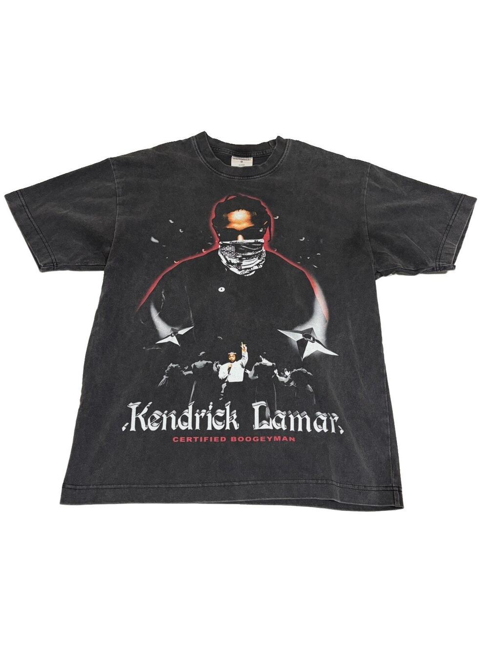 Kendrick Lamar They Not Like Us Black Vintage Styled Shirt Size Small Rap